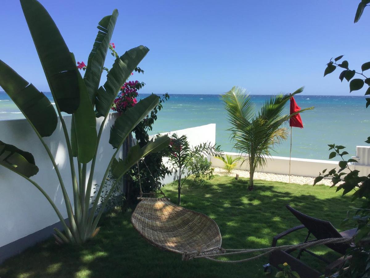 Bamboobeachvilla1 Ac New Oceanfront Pool Sunsetview Garden Kitchen Satellite Starlink Wi-Fi Dimiao Exteriör bild
